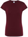 Goedkope Dames T-shirt JHK Regular Comfort Cardinal